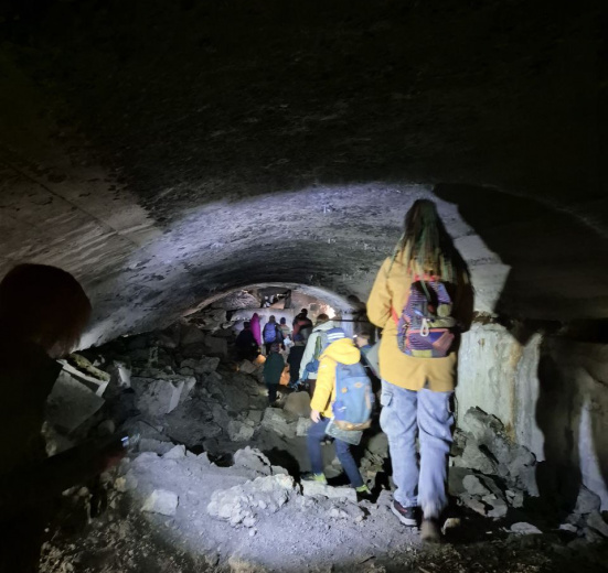 Таинственное подземелье. Форт Ино с детьми