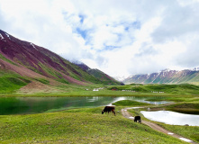 Киргизия, Конный поход по Киргизии к подножию пика Ленина (разведка)