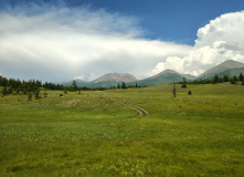Сибирь, Восточный Саян: сплав по реке Диби и Ока Саянская на байдарках