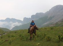 Кавказ, Магишо, дети, кони: по затерянным местам Кавказа