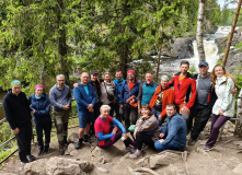 Карелия, Сплав по реке Суна на байдарках