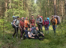 Подмосковье, Пеший поход через усадьбу Гуслица