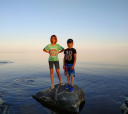 Карелия, Ладожские скалы и пляжи Койонсаари с детьми