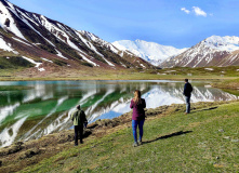 Киргизия, Конный поход по Киргизии к подножию пика Ленина (разведка)