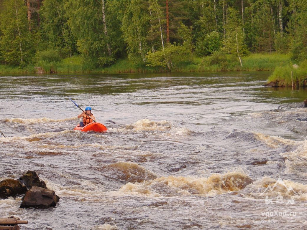 Река Водла в Карелии