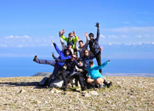 Киргизия, Лошадью ходи: с пляжа на ледник с комфортом