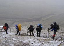 Восхождение на Эльбрус, Восхождение на Эльбрус с Северной стороны (с размещением в альпинистском приюте)