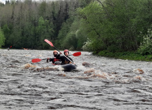 Северо-Запад, Сплав по реке Оять