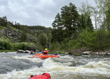 Урал, Байдарки на Урале : майский сплав по реке Сакмара