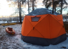 Подмосковье, Поход на байдарках по реке Клязьма с теплым шатром, баней и автосопровождением