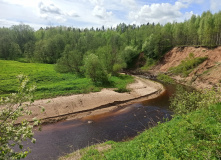 Северо-Запад, Русская деревня. На байдарках по реке Мста в Новгородской области