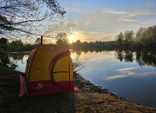 Подмосковье, Поход на выходные на байдарках по реке Тьма с баней на берегу
