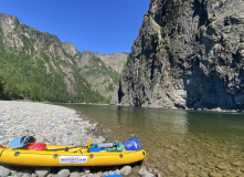 Сибирь, Восточный Саян: сплав по реке Диби и Ока Саянская на байдарках