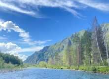 Алтай, Сплав по рекам Кумир и Коргон с конной заброской