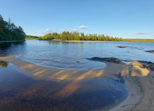 Карелия, Национальный парк Водлозерский: Монастырская тропа и Бесов нос (разведка)