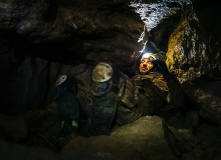 Подмосковье, Пещерные дети: однодневный поход в Гурьевские каменоломни (Бяки)