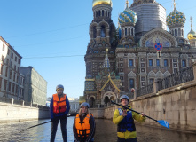 Северо-Запад, SUP прогулка по Питеру к храму Спаса на Крови