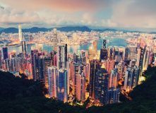 Китай, Гонконг - море, горы, небоскрёбы (разведка)
