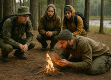 Подмосковье, Однодневный поход для всех "Выживание в лесу"