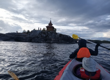 Карелия, К берегам Журавлиной реки с детьми