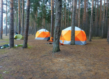 Подмосковье, Поход на байдарках по реке Клязьма с теплым шатром, баней и автосопровождением