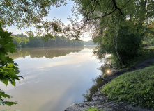 Подмосковье, "Дубровицы" - однодневный сплав на байдарках по рекам Десна и Пахра