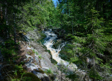 Карелия, Водопады Ладожской Карелии