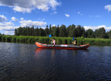 Северо-Запад, Оредеж — прогулка на байдарках (1 день)