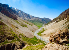 Киргизия, Конный поход по Киргизии к подножию пика Ленина (разведка)