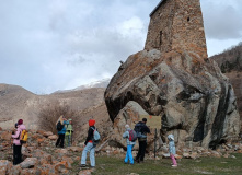 Кавказ, Целебный горный лагерь на Кавказе