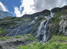 Кавказ, Домбай in english. Горный лагерь для родителей с детьми