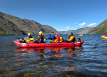 Сибирь, Тува, Западный Саян: по озеру Кара-Холь и реке Алаш на байдарках