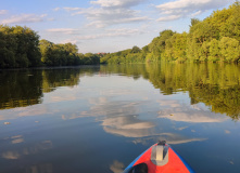Подмосковье, "Дубровицы" - однодневный сплав на байдарках по рекам Десна и Пахра