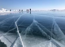 Байкал, Пять дней по льду Байкала (с размещением на базах и в приютах)