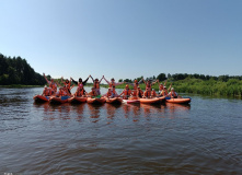Подмосковье, Семейный поход на байдарках с автосопровождением «Берег Клязьмы и Драконы»