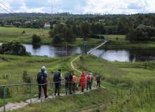 Подмосковье, Однодневный пеший поход - Звенигородский заказник и карьер Сима