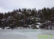 Северо-Запад, Зимний поход к скалам Ястребиного озера