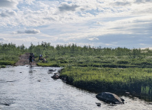 Кольский, Пеший поход в Дальние Зеленцы (разведка)