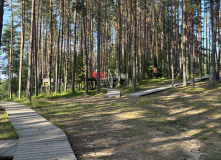 Подмосковье, Лесной лагерь с детьми на Валдае (Новгородская область)