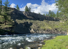 Сибирь, Восточный Саян: сплав по реке Диби и Ока Саянская на байдарках