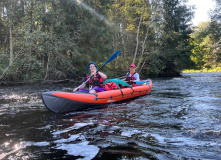 Северо-Запад, Сплав по реке Оять