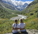 Кавказ, Дигория in english. Горный лагерь для родителей с детьми