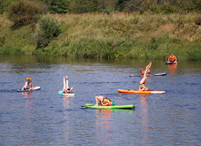 Подмосковье, Сплав на сапборде по реке Клязьма (один день)