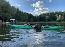 Подмосковье, Активный Каяк Кэмп на морских одноместных каяках