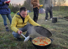 Подмосковье, Спортивная экспедиция на байдарках по рекам Демина и Угра