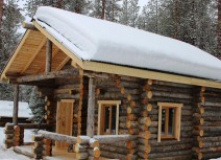 Карелия, По следам на снегу: Северная Карелия на снегоходах и лыжах с детьми