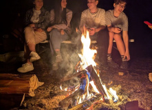 Подмосковье, Поход на сапах по реке Нерская с ночевкой в палатках