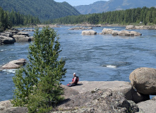 Сибирь, К истокам Енисея. Сплав по рекам Балыктыг-Хем и Каа-Хем