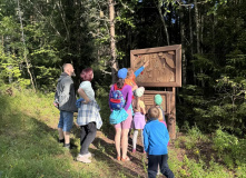 Подмосковье, Лесной лагерь с детьми на Валдае (Новгородская область)