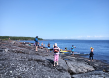 Карелия, К берегам Журавлиной реки с детьми